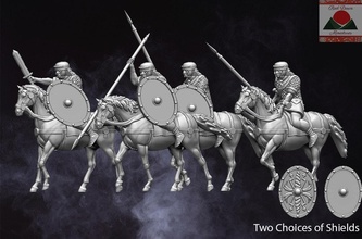 28mm romano auxiliar cavalaria wargaming3d miniatura jogos guerra Marcação Roma 3d print model - Mito3D