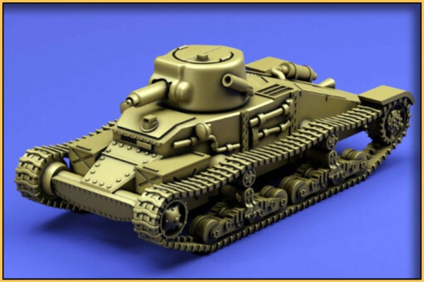 a11 matilda 1 wargaming3d 100 15mm 1939 1945 ww2 3d imprimíveis comunidade historicamente preciso unidos reino miniatura jogos guerra 3d print model - Mito3D