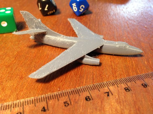 a3 skywarrior - wargaming3d 28mm miniature 3D print model - Mito3D