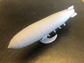 akron class airship - wargaming3d miniature wargamming 3d print model - Mito3D