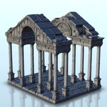 antik kalıntılar 21 wargaming3d minyatür savaş oyunları Aksesuarlar çağ mimari Bina klasik veri tabanı rakamlar alevler of oyun oyunlar Yunan minyatürler Roma manzara spartalı zemin 3d print model - Mito3D