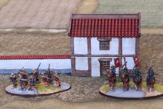 asian house 1 - wargaming3d 28mm miniature these stl files allows you build small 15mm wargaming comes 3 parts first floor second roof 3d print model - Mito3D