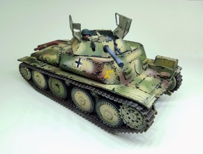 aufkl rungspanzer 38 - wargaming3d miniature wargamming 3d print model - Mito3D