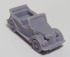 austin 8 tourer open topped cut small military vehicle variant - wargaming3d miniature wargamming 1/56, bolt action, british, Commonwealth, WWII 3d print model - Mito3D