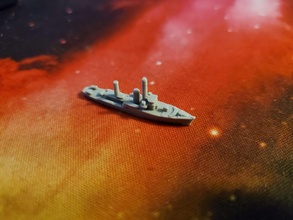australiano bathurst class corveta wargaming3d miniatura jogos guerra 3d print model - Mito3D