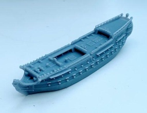 bahama İspanyol gemi 74 tabanca 1783 1814 wargaming3d minyatür savaş oyunları 3rd oran silah yaş of denize açılmak siyah denizler ateş as 3d print model - Mito3D