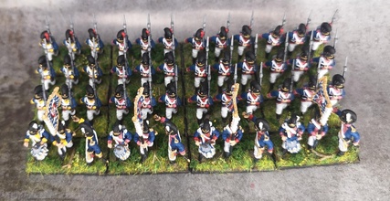 bavarian napoleonic infantry battalion bundle + free national guards - wargaming3d miniature wargamming 15mm, 28mm, Bavarian, Bundle, German, Napoleon, Napoleonics, Pack 3d print model - Mito3D
