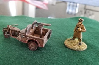 belgian fn tricar - 28mm wargaming3d miniature original file containing two stls one fdm printing scale eight parts second sla smaller 3d print model - Mito3D