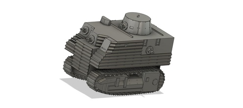 Bob Panzer wargaming3d Miniatur Wargaming 3d print model - Mito3D
