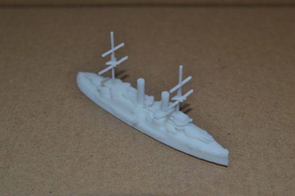 borodino-class battleship - wargaming3d 28mm miniature solid model pre-dreadnought imperial russian navy have previously offered ship larger scales moveable turrets click here if you wish see it 3d print model - Mito3D