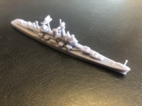 boston class guided missile cruiser - wargaming3d miniature wargamming 3d print model - Mito3D