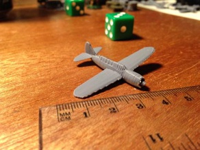 brewster sb2a buccaneer - wargaming3d 28mm miniature 3d print model - Mito3D