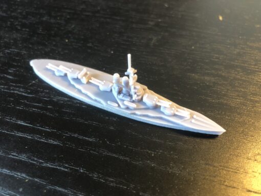 british hms erin battleship - wargaming3d miniature wargamming 3D print model - Mito3D