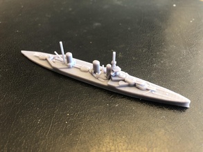 Britanique Lion classe croiseur guerre wargaming3d miniature wargaming 3d print model - Mito3D