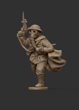 britisch Offizier 1 wargaming3d Miniatur Wargaming 3d print model - Mito3D