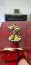 british ww2 commando bergan - wargaming3d 28mm miniature 3d print model - Mito3D
