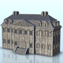 building 19 - wargaming3d miniature wargamming Accessories, Architecture, bonaparte, building, classic, DBA, figures, Flames of War, game, games, house, miniatures, modern, Napoleon, napoleonic, scenery, terrain, war, wargame, warhammer 3d print model - Mito3D