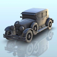 cadillac 341a wargaming3d miniatura jogos guerra blitzgrieg parafuso açao táxi Operadora europeu chamas of máquina militares moderno cenário sgm transporte veículo Vagão martelo rodas mundo 3d print model - Mito3D