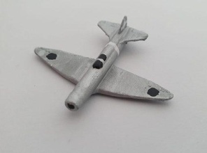 caproni campini cc2 - wargaming3d 28mm miniature n1 designed italy during wwii first jet propelled aircraft history 3d print model - Mito3D