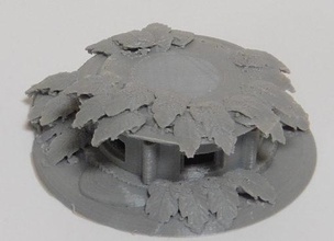 concrete pill box profile - wargaming3d miniature wargamming : 1:56 / 28mm, bolt action, Japanese, Pacific Theatre, scatter terrain, ww2 3d print model - Mito3D
