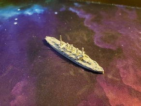 connecticut class bataille navale wargaming3d miniature wargaming 3d print model - Mito3D
