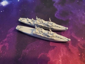 currituck-class seaplane tender - wargaming3d miniature wargamming 3d print model - Mito3D