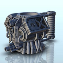 cyber gun dice 15 - wargaming3d miniature wargamming 40000, accessory, beer holder, box, cup, dice, dnd, drink, dungeon, future, futuristic, game, glass, legion, mug, rpg, scifi, star wars, tabletop, tower, tray, w40k, wargame, wargaming, warhammer, warmachine 3d print model - Mito3D
