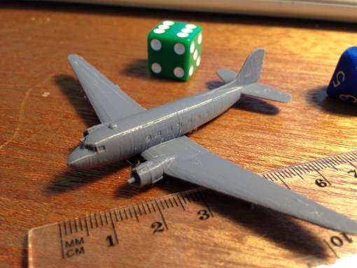 dc-3 - wargaming3d 28mm miniature 3D print model - Mito3D