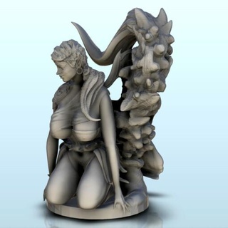 double winged fairy kneeling cape censored version 3 - wargaming3d Categories: 1:100 / 15mm, 1:56 28mm, 1:72 & 1:76 20mm, 500-1500: Medieval, DIGITAL STL FILES, Fantasy, Infantry/Figures age character dark diaroma empire fantastic fantasy figure medieval middle mini miniatures resin rpg scenery statue terrain traditionnal village war miniature wargamming 3d print model - Mito3D