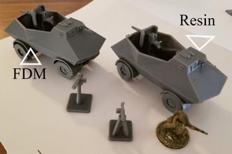 dutch knil bratt overvalwagen - 28mm stl pack wargaming3d miniature 3d print model - Mito3D