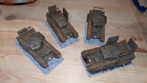 erken Churchill mega paketlemek wargaming3d minyatür savaş oyunları 3D print model - Mito3D