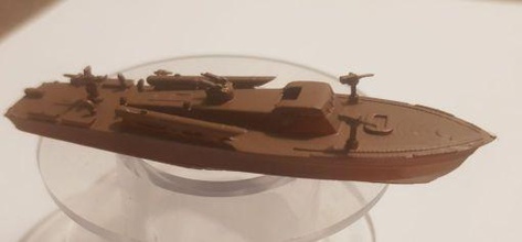 elco 77 a pé, de btt - wargaming3d 28mm em miniatura pé barco pt fornecido usado royal navy 3d print model - Mito3D