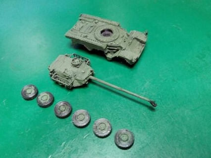 erc-90 sagaie armoured car france - wargaming3d Categories: 1:100 / 15mm, 1980+: Modern, 3D PRINTABLES, Historically Accurate, Other 1 100 wheeled afv miniature wargamming 3d print model - Mito3D