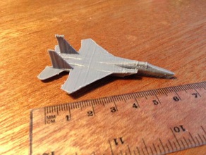 f-15 eagle - wargaming3d 28mm miniature 3d print model - Mito3D