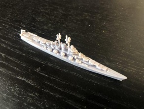 fargo clase ligero crucero wargaming3d miniatura juego guerra 3d print model - Mito3D