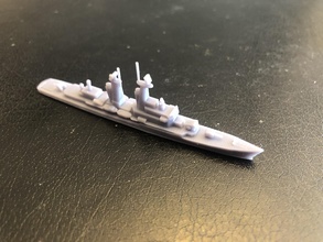 farragut class guided missile destroyer - wargaming3d miniature wargamming 3d print model - Mito3D