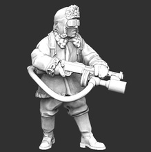 finlandês soldado flamer smg combi arma wargaming3d miniatura jogos guerra 1 56 28mm Finlândia inverno ww2 3d print model - Mito3D