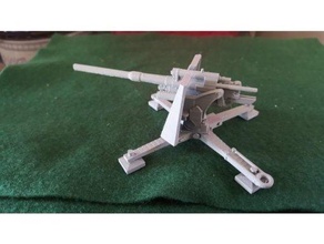 flak 36 88mm - 28mm wargaming3d miniature 3d print model - Mito3D