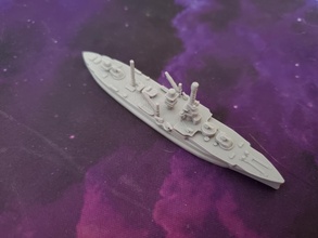 florida class navio guerra wargaming3d miniatura jogos 3d print model - Mito3D