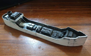 yük gemisi wargaming3d 28mm minyatür 3d print model - Mito3D