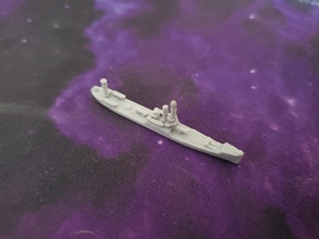french arras class destroyer - wargaming3d miniature wargamming 3d print model - Mito3D