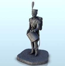 french napoleonic drummer 4 - wargaming3d miniature wargamming Accessories, Architecture, army, bonaparte, building, classic, DBA, empereur, empire, figures, First French Empire, Flames of War, france, french, Imperial Army, game, games, grande armée, Great, Great house, impériale, miniatures, modern, Napoleon, napoleonic, Napoleonic Wars, revolution, scenery, terrain, war, wargame, warhammer 3d print model - Mito3D