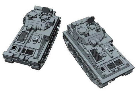 fv101 escorpião fv107 cimitarra wargaming3d 1 100 3d britânico frio guerra miniatura jogos 3d print model - Mito3D