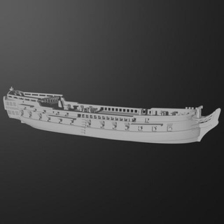 gb 800 tonner east indiaman 38 guns & blender exporter aoa-gb-8 - wargaming3d Categories: 1:1200, 1:700, 1571-1862: Age of Sail, DIGITAL STL FILES miniature wargamming 3d print model - Mito3D
