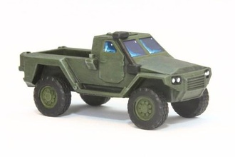 generic mrap 2 door truck - wargaming3d 28mm miniature 3d print model - Mito3D