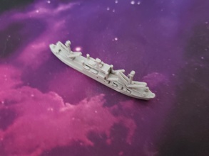 german auxiliary cruiser komet - wargaming3d miniature wargamming 3d print model - Mito3D
