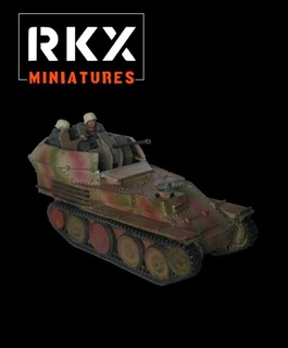 Deutsche flakpanzer 38 wargaming3d Miniatur Wargaming 3d print model - Mito3D
