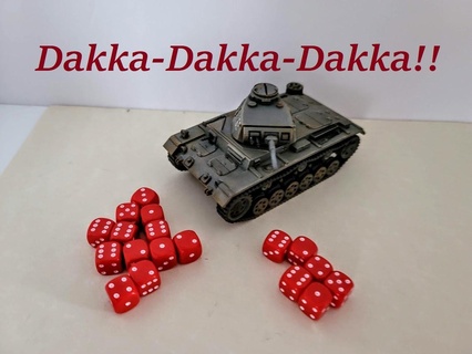 Deutsche Panzer iii stl Pack 28mm Rahmen wargaming3d 1 56 28 mm Bolzen Aktion Wargaming Dakka Deweycat 3 Wehrmacht Miniatur 3d print model - Mito3D