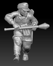 germanfallschirmj gerhelm fuaust01 wargaming3d 28mm Miniatur 3d print model - Mito3D