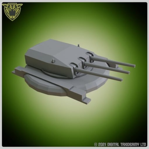 gneisenau torretta costiero artiglieria batteria est tt forte 28 cm sk 34 navale pistola wargaming3d miniatura wargaming Batteria bunker 3D print model - Mito3D